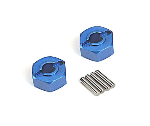 Hexagone de roue alu bleu X2 ( TRX1654X )