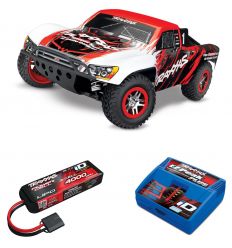 Pack Traxxas Slash 4x4 + Chargeur + batterie 3s 4000 mAh