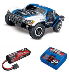 Pack Traxxas Slash 4x4 Vision + Chargeur + batterie 3s 4000 mAh