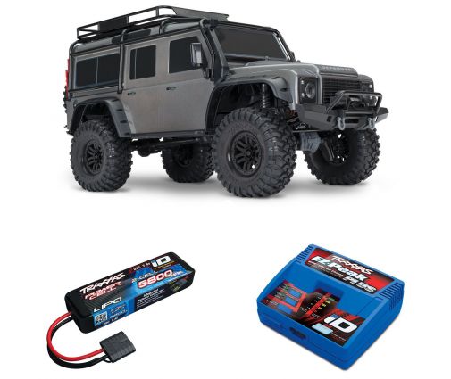 Pack Traxxas TRX-4 Defender + Chargeur + batterie 2s 5800 mAh