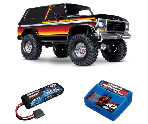 Pack Traxxas TRX-4 Bronco + Chargeur + batterie 2s 5800 mAh