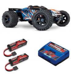 Pack Traxxas E-Revo 2.0 + Chargeur double + 2 batteries 5000 mAh