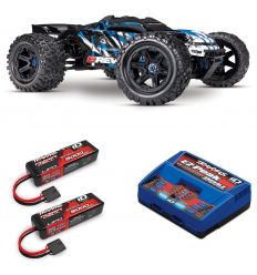 Pack Traxxas E-Revo 2.0 + Chargeur double + 2 batteries 5000 mAh