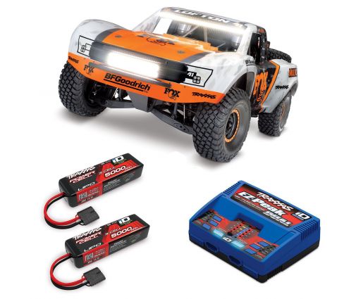 Pack Traxxas UDR Fox + Chargeur double + 2 batteries 5000 mAh