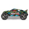 Traxxas Rustler - 4x2 - 1/10 VXL Brushless Stadium Truck TQ i2.4GHZ - TSM -Rouge