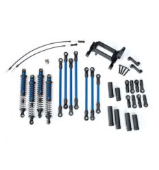 Kit bras / biellette long TRX-4 complet – bleu ( TRX8140X )