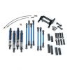 Kit bras / biellette long TRX-4 complet – bleu ( TRX8140X )