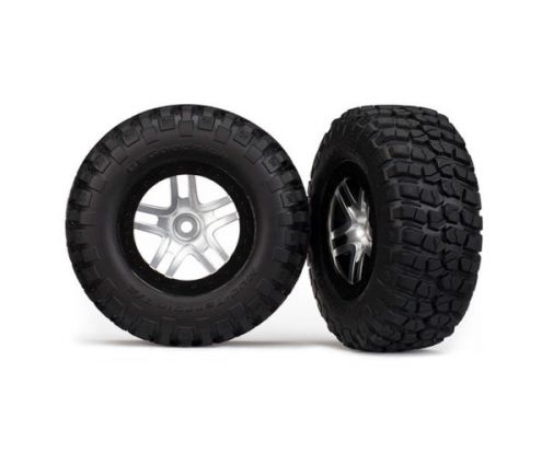 Roues montées collées BF GOODRICH pour Slash 4X4 AV / ARR et 4X2 ARR ( TRX6873 )