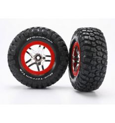 Roues montées collées BF GOODRICH pour Slash 4X4 AV / ARR et 4X2 ARR ( TRX6873 )