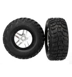 Roues montées collées KUMHO pour Slash 4X4 AV / ARR et 4X2 ARR ( TRX6874 )