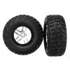 Roues montées collées KUMHO pour Slash 4X4 AV / ARR et 4X2 ARR ( TRX6874 )