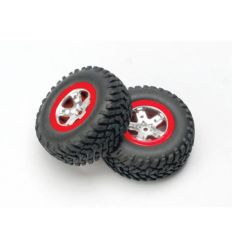 Roues montées collées pour Slash 4X4 AV / ARR et 4X2 ARR ( TRX5863 )