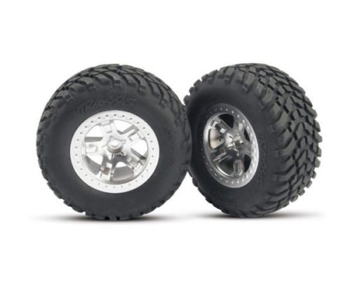 Roues montées collées pour Slash 4X2 AV ( TRX5875 )