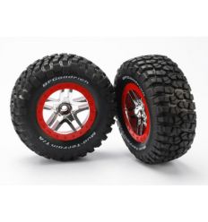 Roues montées collées BF GOODRICH pour Slash 4X2 AV ( TRX5877A )