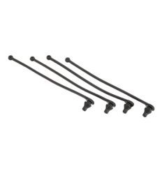 Elastique pour clips de carrosserie Noirs (4) ( TRX5750 )