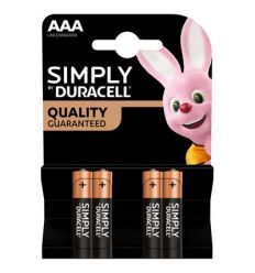 Piles Duracell AAA LR03