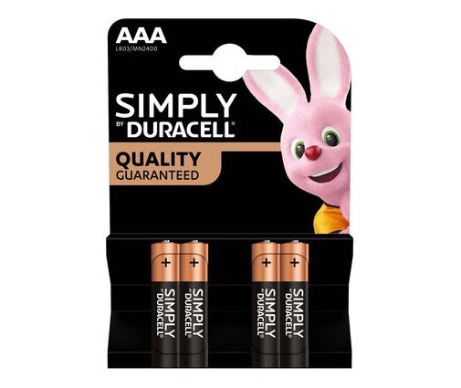 Piles Duracell AAA LR03