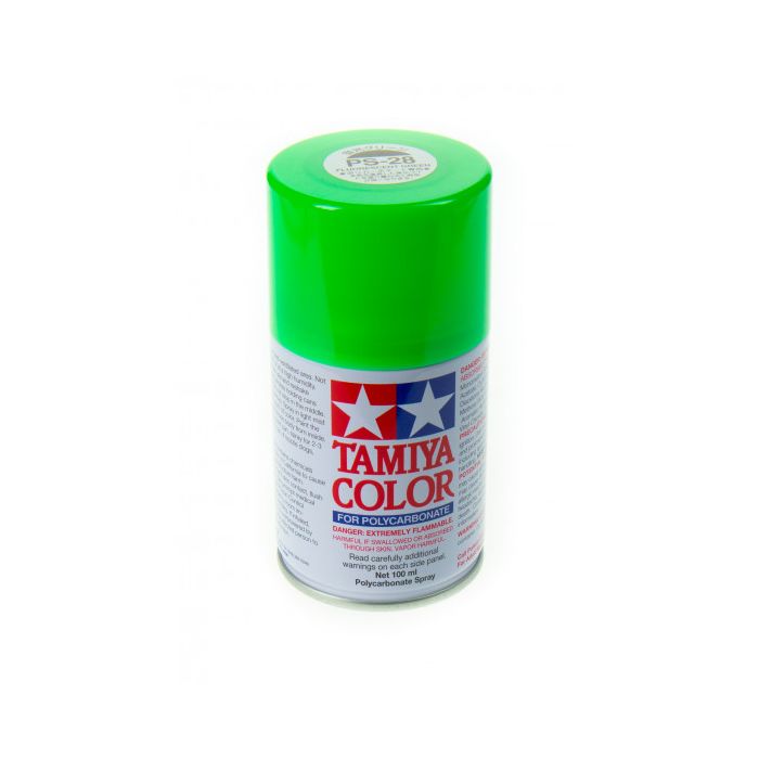 TAMIYA Peinture Lexan Jaune PS-6 86006