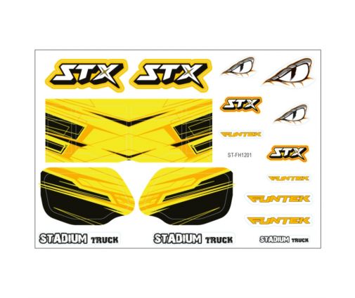 Planche stickers Funtek STX ( FTK-21045 )