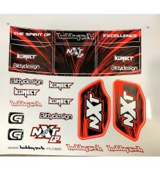 Planche stickers Spirit NXT GP