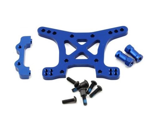 Support d'amortisseurs avant 7075-T6 alu anodisé bleu ( TRX6839X )