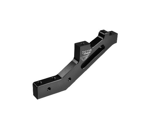 Team Corally - Chassis Brace V2 - Avant - Alu 7075 T6 - Black ( C-00180-387-2 )