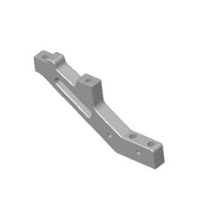 Team Corally - Chassis Brace - XTR - Front - Aluminum - Titanium - 1 Pc ( C-00180-670 )