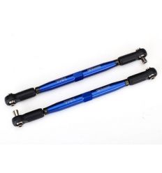 Biellettes Alu 7075-T6 anodisées bleu 157mm (2) X-Maxx ( TRX7748X )