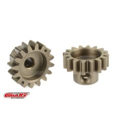 Team Corally - Pignon moteur 32 DP - Court - Acier trempé - 16 Dents - Axe moteur 3.17mm ( C-71516 )