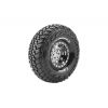 Louise RC - CR-GRIFFIN - Set de pneus Crawler 1-10 - Monter - Super Soft - Jantes 1.9 Chrome-Noir - Hexagone 12mm ( L-T3230VBC )