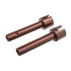 Team Corally - PRO Drive Axle - Long - Rear - Swiss Spring Steel - 2 pcs ( C-00180-368-X )