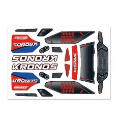 Team Corally - Body Decal Sheet - Kronos XP 6S - 2021 - 1 pc ( C-00180-380-3 )