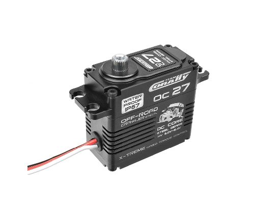 Team Corally - Servo - OC-27 HV Digital Servo - 5-8.4V - Steel Gear - Boîtier en alliage ( C-52015 )