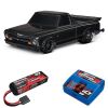 Pack Traxxas Drag Slash Noir + Chargeur + batterie 3s 4000 mAh