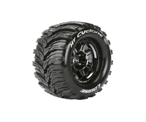 Louise RC - MFT - MT-CYCLONE - BLACK CHROME - OFFSET 1/2 - E-REVO ( LR-T3323BCH )