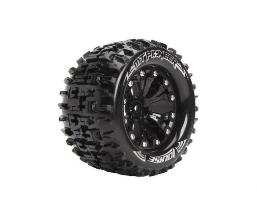 Louise RC - MT-PIONEER- MONSTER TRUCK 1/10 - CHROME NOIR ( LR-T3201SBCM )