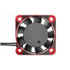 Team Corally - Ultra High Speed Cooling Fan TF-40 w/BEC connector - 40mm - Color Black - Red ( C-53112-1 )
