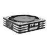 Team Corally - Ultra High Speed Cooling Fan TF-40 w/BEC connector - 40mm - Color Black - Silver ( C-53112-2 )