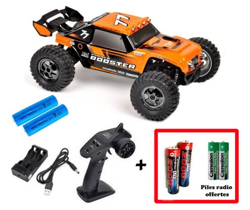 Pack T2M Booster + Batteries 2000 mAh + Piles radio Offertes