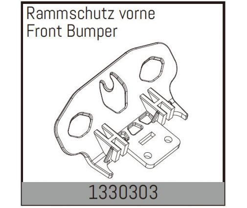Bumper avant Absima ( 1330303 )