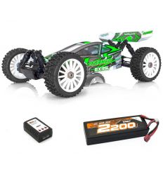 BX8 Runner Verte + Lipo 2s 2200 + chargeur rapide