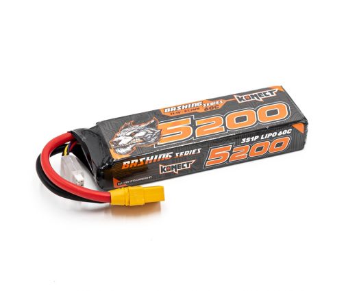 Batterie Konect Lipo 5200mah 11.1V 60C 3S1P XT90 (KN-LP3S5200BASH-XT)