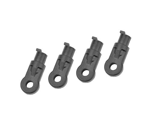 Team Corally - HD Shock End - Long - Composite - 4 pcs ( C-00180-769 )