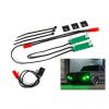 Kit complet led avant vert pour drag Slash ( TRX9496G )