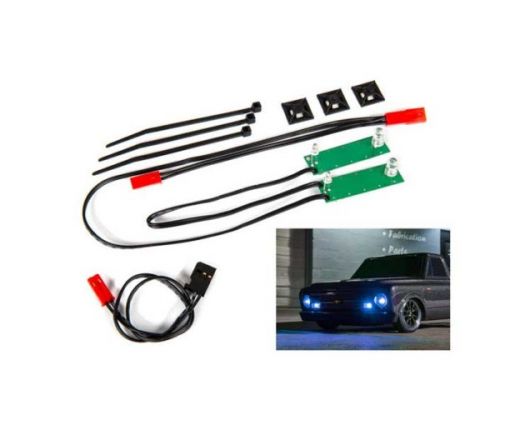 Kit complet led avant bleu pour drag Slash ( TRX9496X )