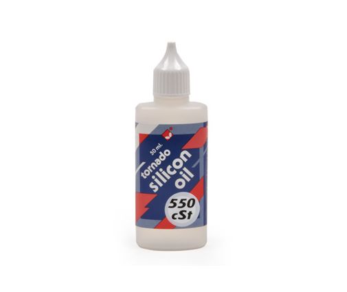 Huile silicone amortisseur 550 cps Tornado (50 ml)