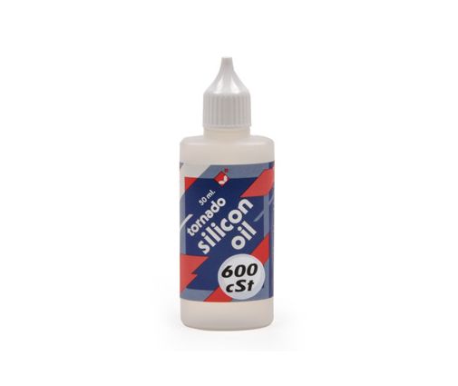 Huile silicone amortisseur 600 cps Tornado (50 ml)