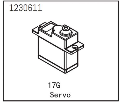 Mini servo 17g du Absima Sherpa ( 1230611 )