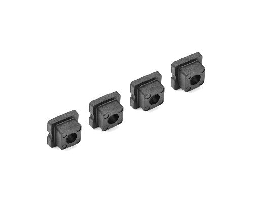 Team Corally - Bushings Set - For 5mm Shock Tower - Through hole - 0 Deg - Composite - 4 pcs ( C-00180-735 )