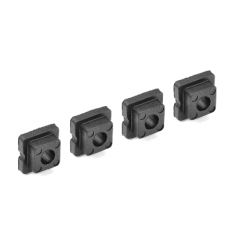 Team Corally - Bushings Set - For 5mm Shock Tower - Through hole - 0 Deg - Composite - 4 pcs ( C-00180-735 )